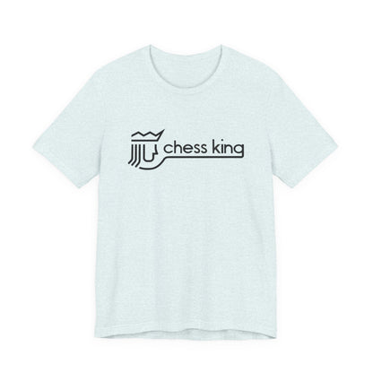 Chess King T-Shirt — Minimalist Logo Tee for Chess Players
