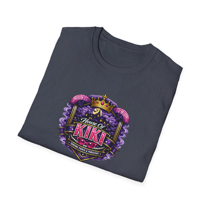 House of Kiki All In Jest Trivia Team T-Shirt – Regal Purple Crest Tee