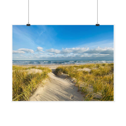 Miller Beach Path - Poster