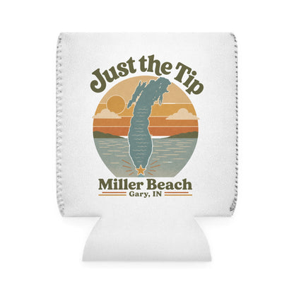 Can Cooler Sleeve — "Just the Tip Miller" Beach Coozie