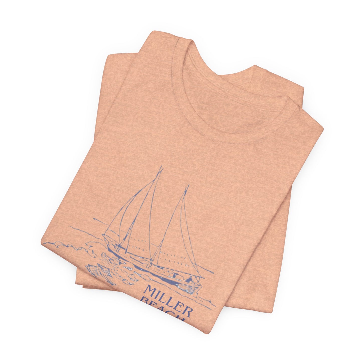 Miller Beach Est. 1918 Sailboat Tee