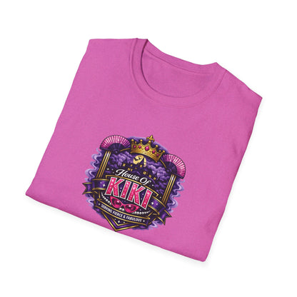 House of Kiki All In Jest Trivia Team T-Shirt – Regal Purple Crest Tee