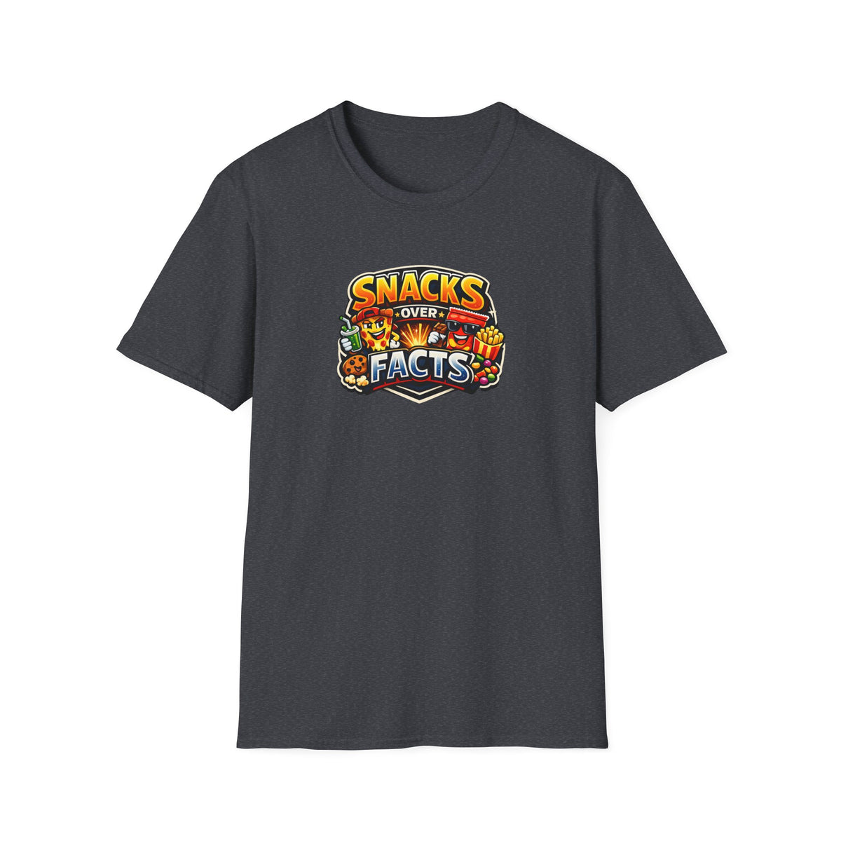 Snack Over Facts - All In Jest Trivia Team T-Shirt