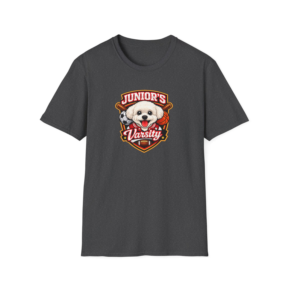 Junior's Varsity - All In Jest Trivia Team - Dog T-Shirt