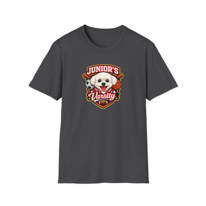 Junior's Varsity - All In Jest Trivia Team - Dog T-Shirt