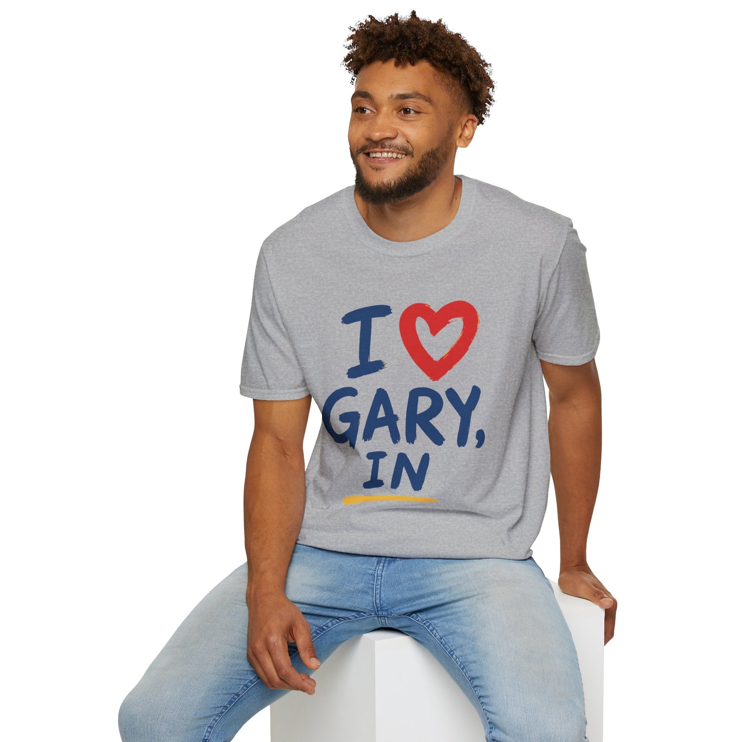 I Love  Gary IN T‑Shirt — Indiana City Pride Tee