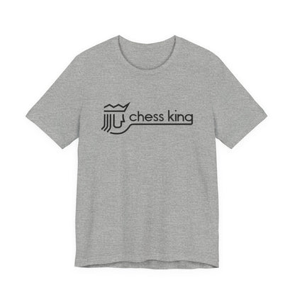 Chess King T-Shirt — Minimalist Logo Tee for Chess Players