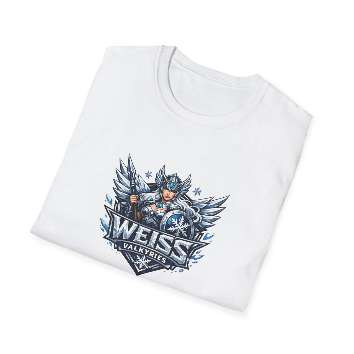 Weiss Valkyries - All In Jest Trivia Team Graphic T-Shirt — Norse Warrior Crest Tee