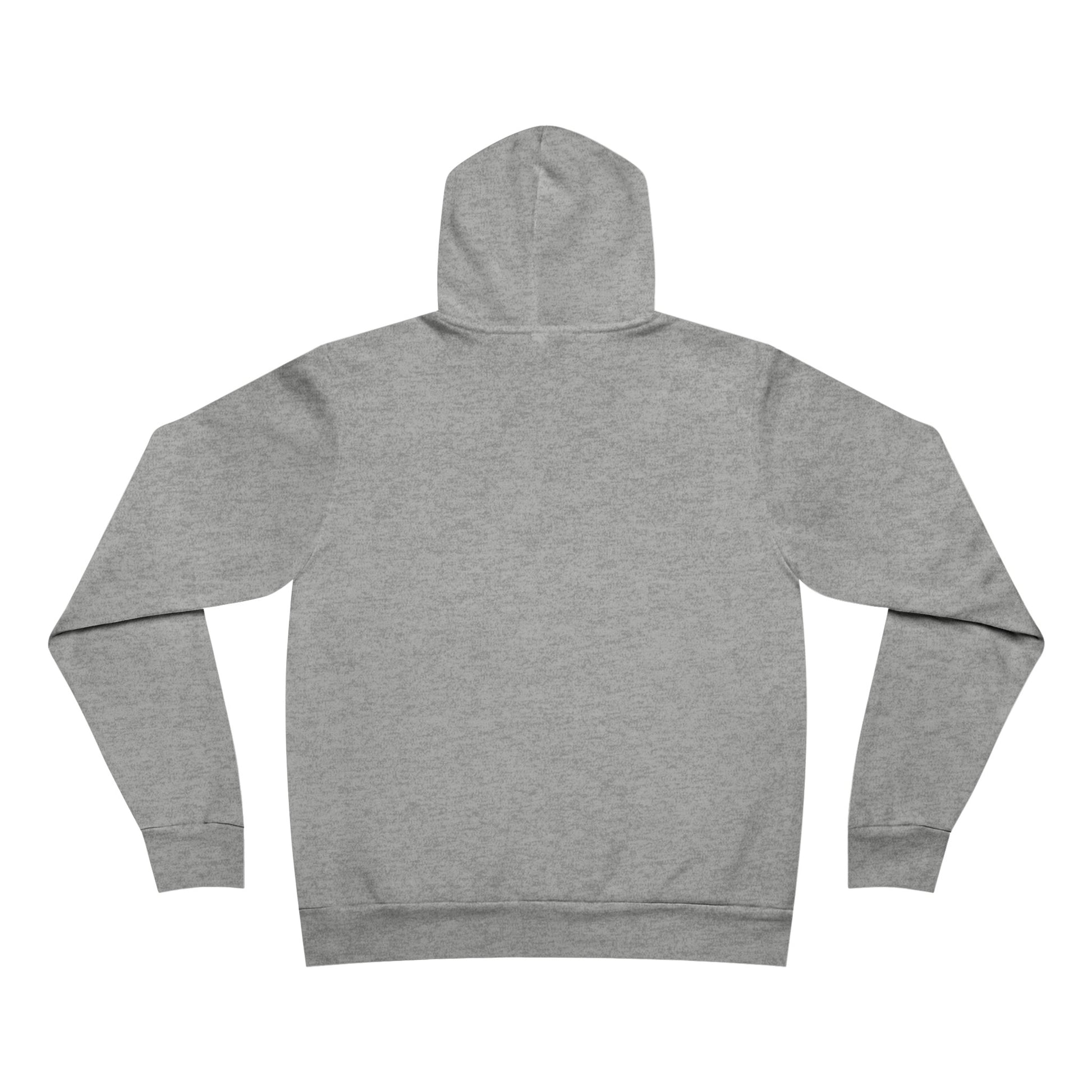 The Printify "Send Lawyers, Guns, and Money - Hoodie" is a maroon top featuring the text "SEND LAWYERS GUNS AND MONEY" in white, set against horizontal rainbow stripes. Crafted from premium Airlume cotton, this hoodie offers both comfort and style with its front pocket and white drawstrings.