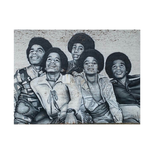 The Jackson 5 - Gary, IN - Mural Poster