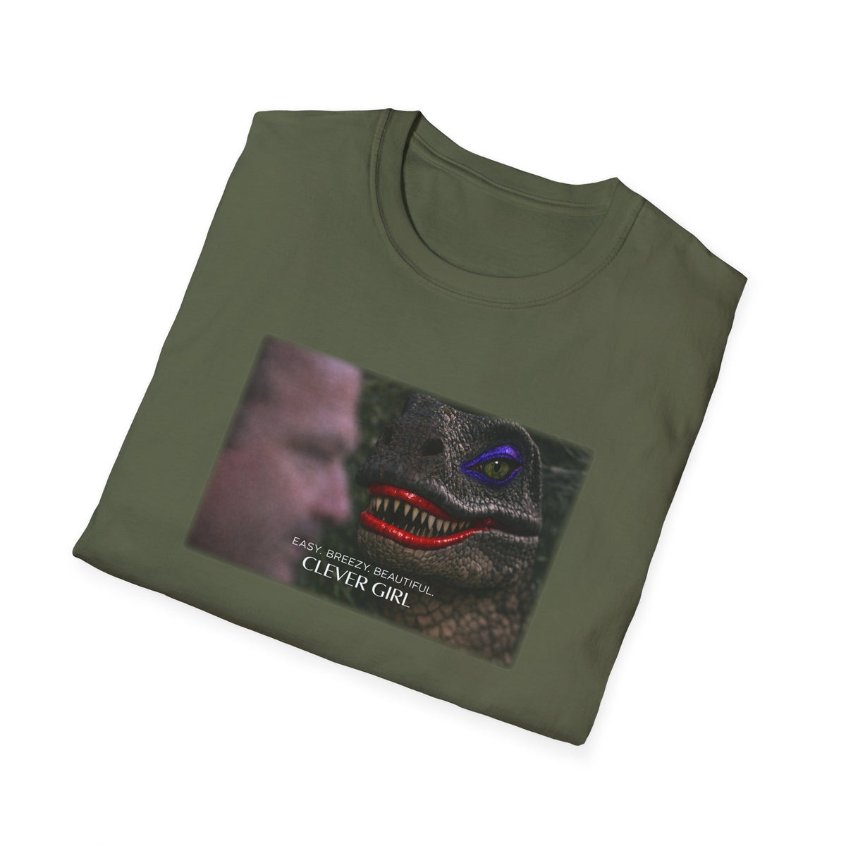 Jurrasic Park - Easy Breezy Beautiful - Clever Girl T-shirt