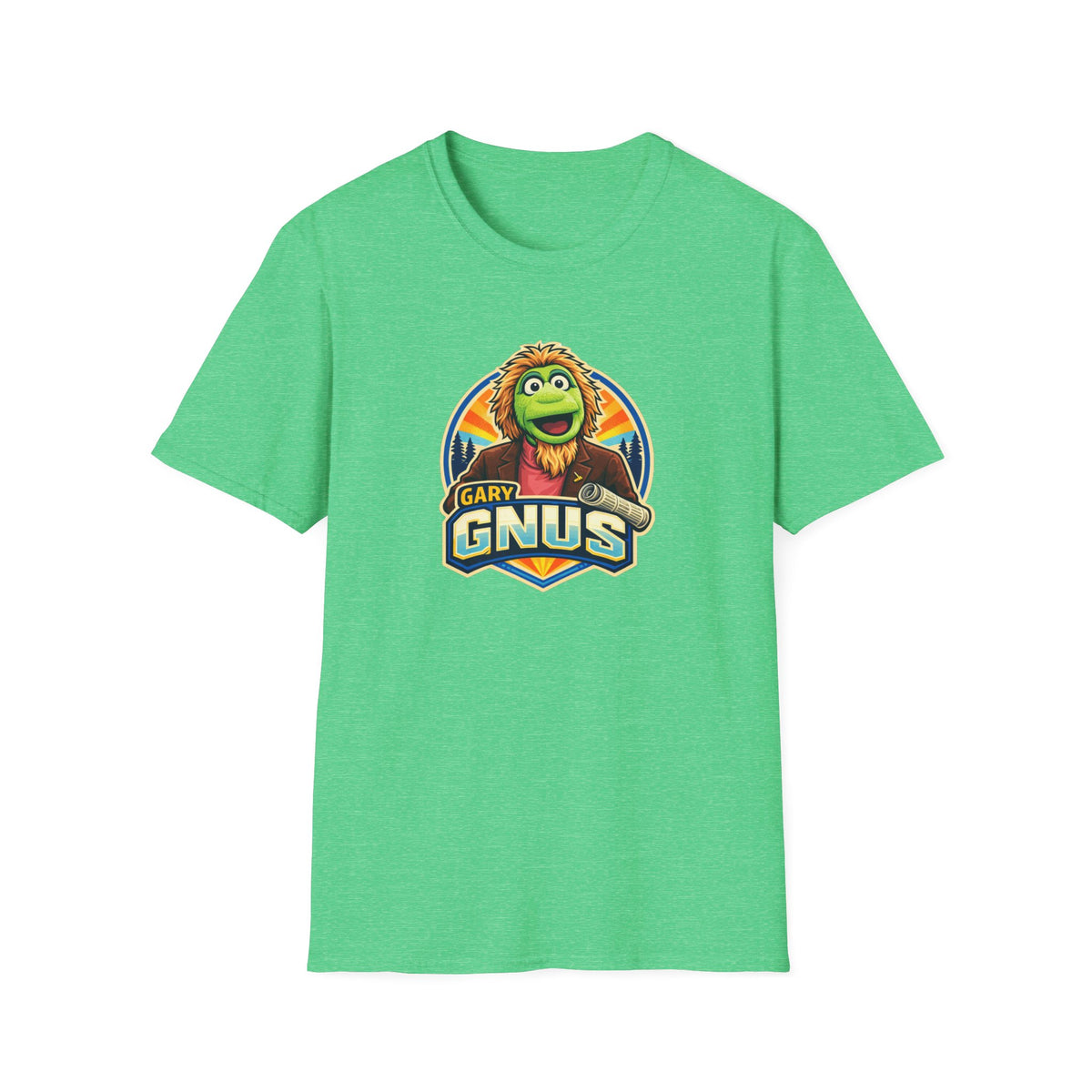 Gary Gnus All In Jest Trivia Team T-Shirt — Retro Cartoon Graphic Tee