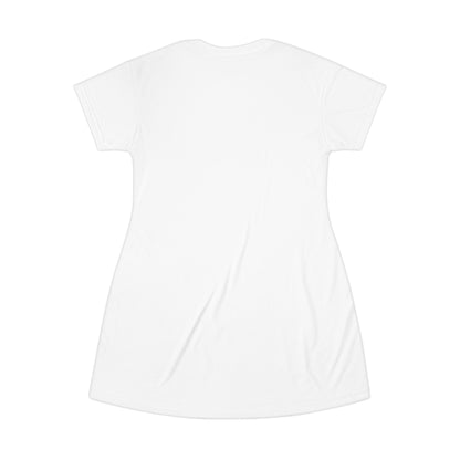 Miller Rainbow Pride T-Shirt Dress Beach Cover Up