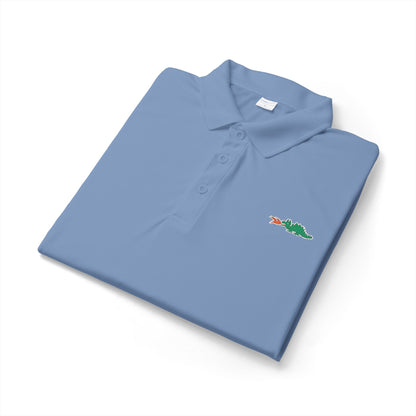 Braggin' Dragon - 1980s Sears - Men's Sport Polo - Embroidered