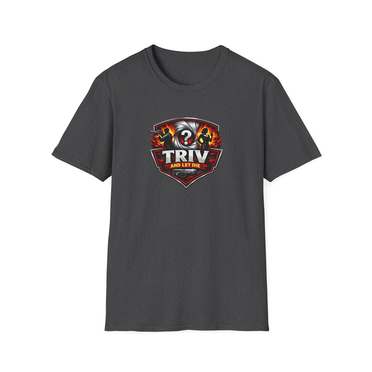All In Jest Trivia — “TRIV (And Let Die)” Team T-Shirt