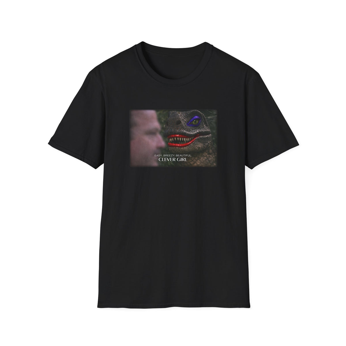 Jurrasic Park - Easy Breezy Beautiful - Clever Girl T-shirt