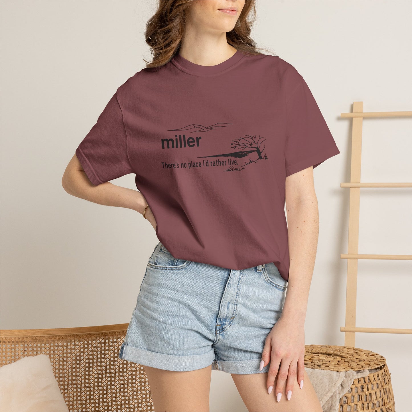 Miller "There’s No Place I’d Rather Live" Scenic T-Shirt