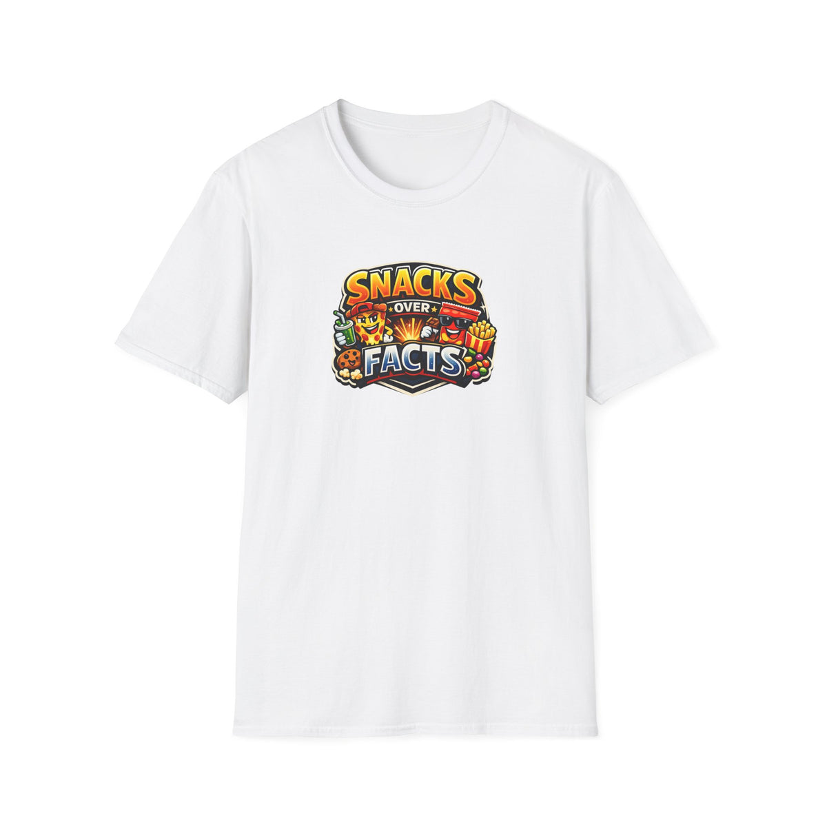Snack Over Facts - All In Jest Trivia Team T-Shirt