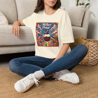 Miller Pour Retro T-Shirt – Vintage Psychedelic Wine Tee