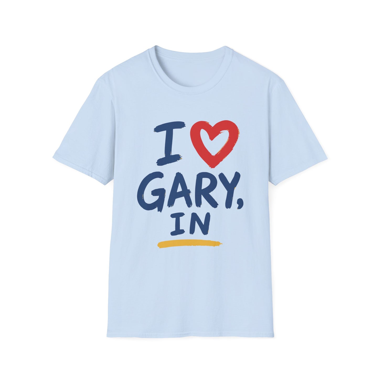 I Love  Gary IN T‑Shirt — Indiana City Pride Tee