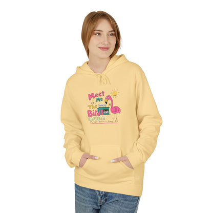 Meet Me At The Birdie Flamingo Hoodie