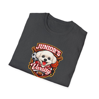 Junior's Varsity - All In Jest Trivia Team - Dog T-Shirt