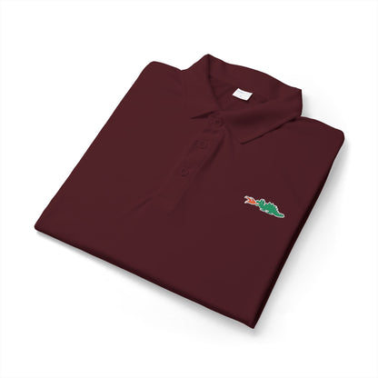 Braggin' Dragon - 1980s Sears - Men's Sport Polo - Embroidered
