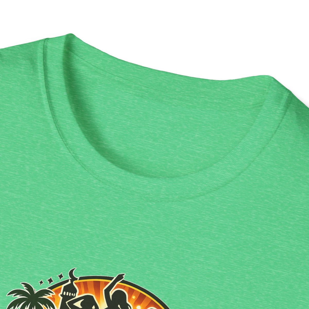 Falafel Brothel - All In Jest Trivia T-Shirt — Vintage Tropical Falafel Logo Tee