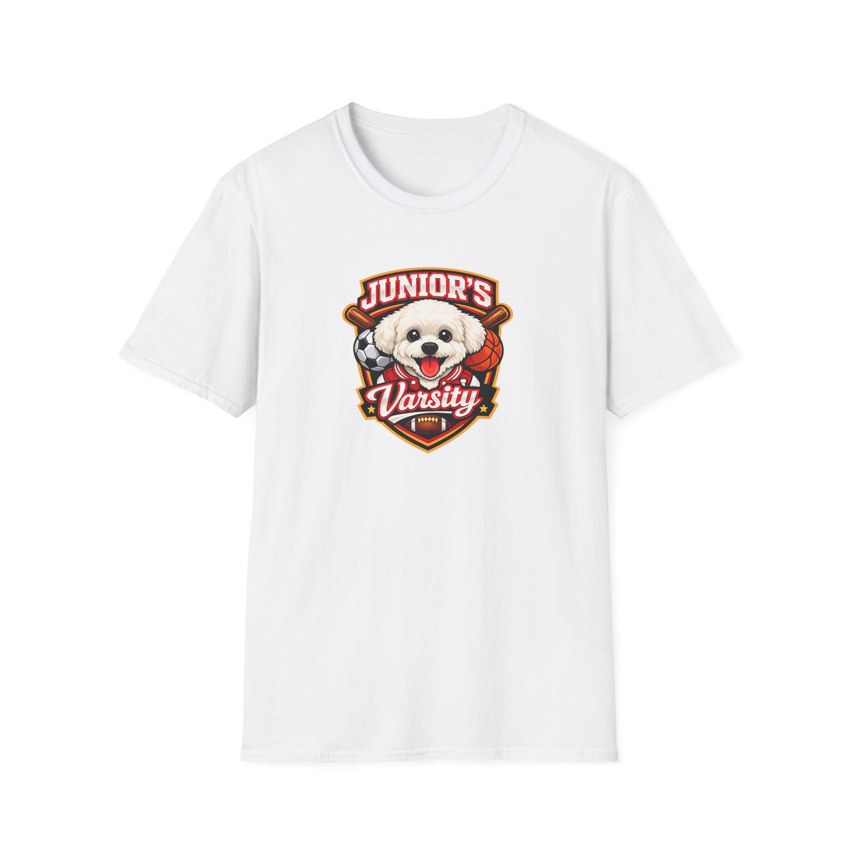 Junior's Varsity - All In Jest Trivia Team - Dog T-Shirt