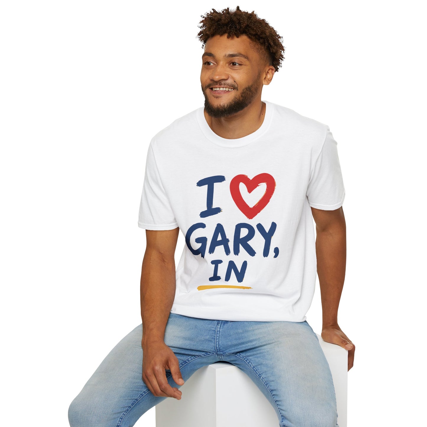 I Love  Gary IN T‑Shirt — Indiana City Pride Tee