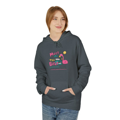 Meet Me At The Birdie Flamingo Hoodie