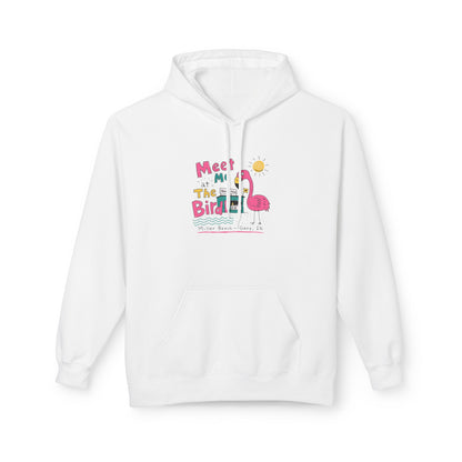 Meet Me At The Birdie Flamingo Hoodie