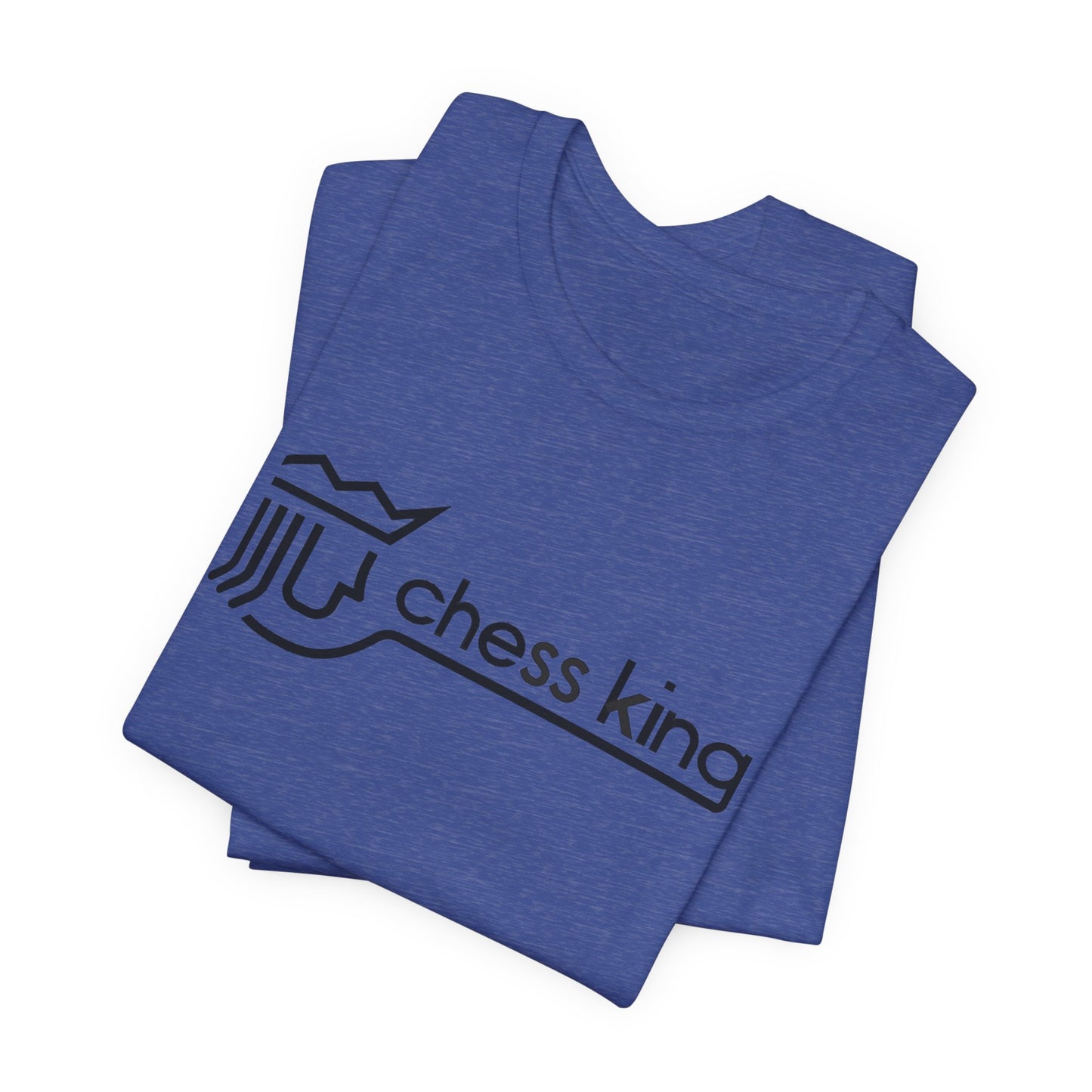 Chess King T-Shirt — Minimalist Logo Tee for Chess Players