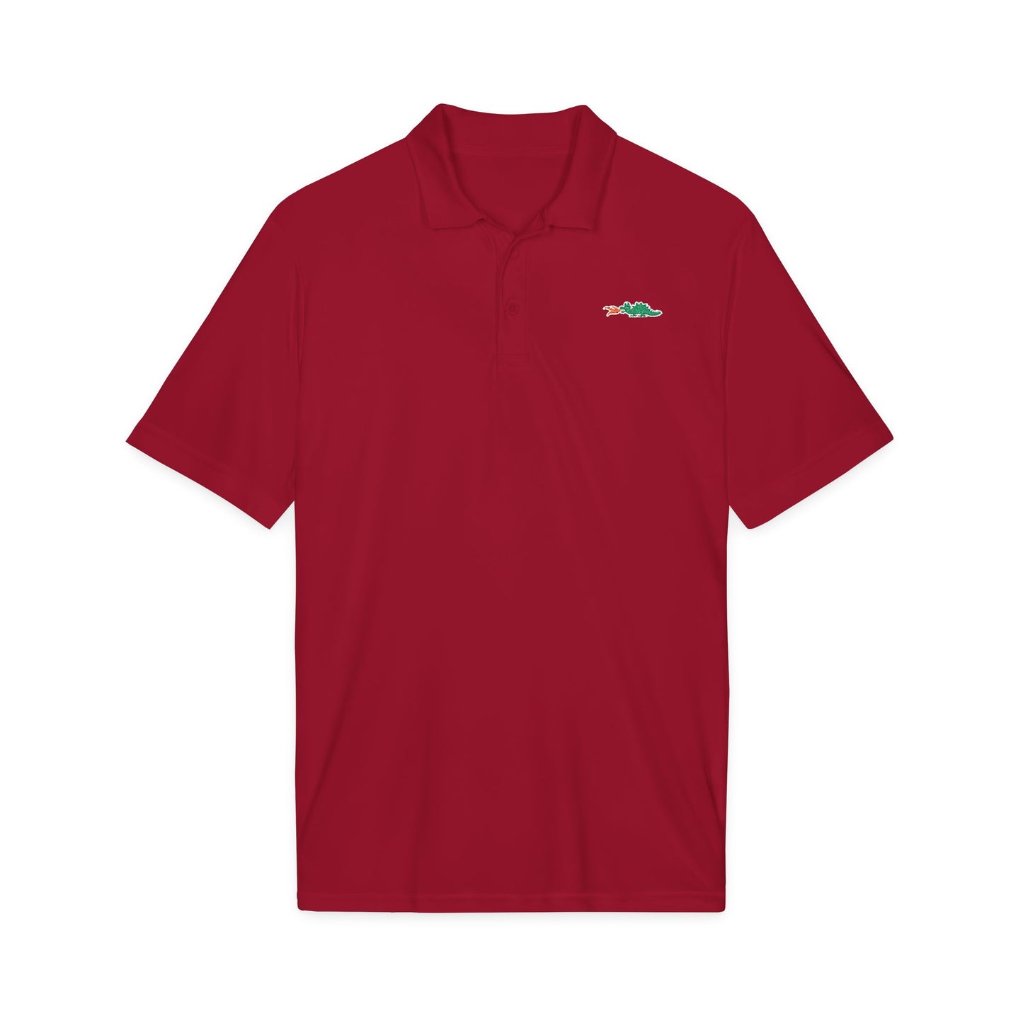Braggin' Dragon - 1980s Sears - Men's Sport Polo - Embroidered