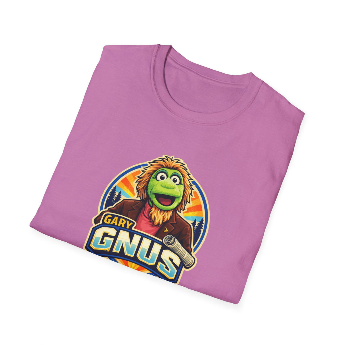 Gary Gnus All In Jest Trivia Team T-Shirt — Retro Cartoon Graphic Tee