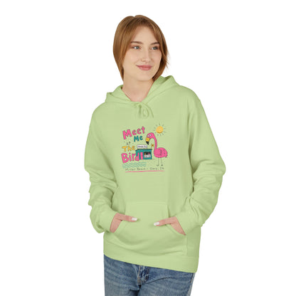 Meet Me At The Birdie Flamingo Hoodie