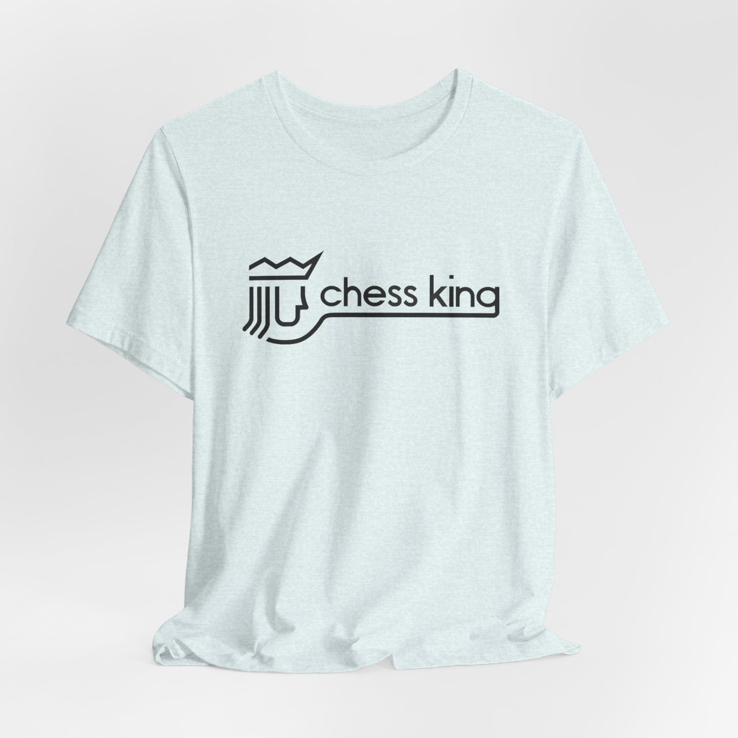 Chess King T-Shirt — Minimalist Logo Tee for Chess Players