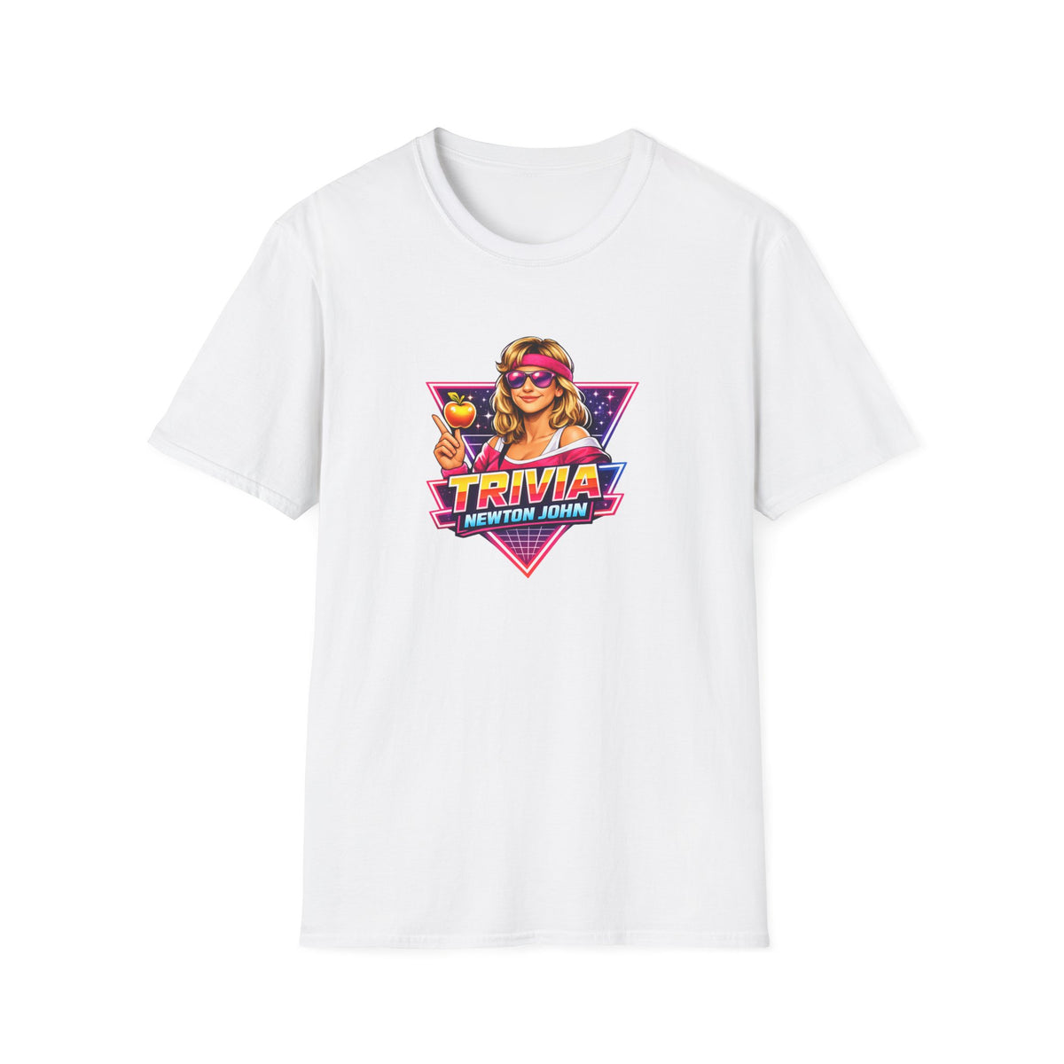 Trivial Newton John - All In Jest Trivia Team T-Shirt