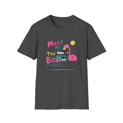 Meet Me at the Bird 2026 T-Shirt — Cute Flamingo Summer Tee