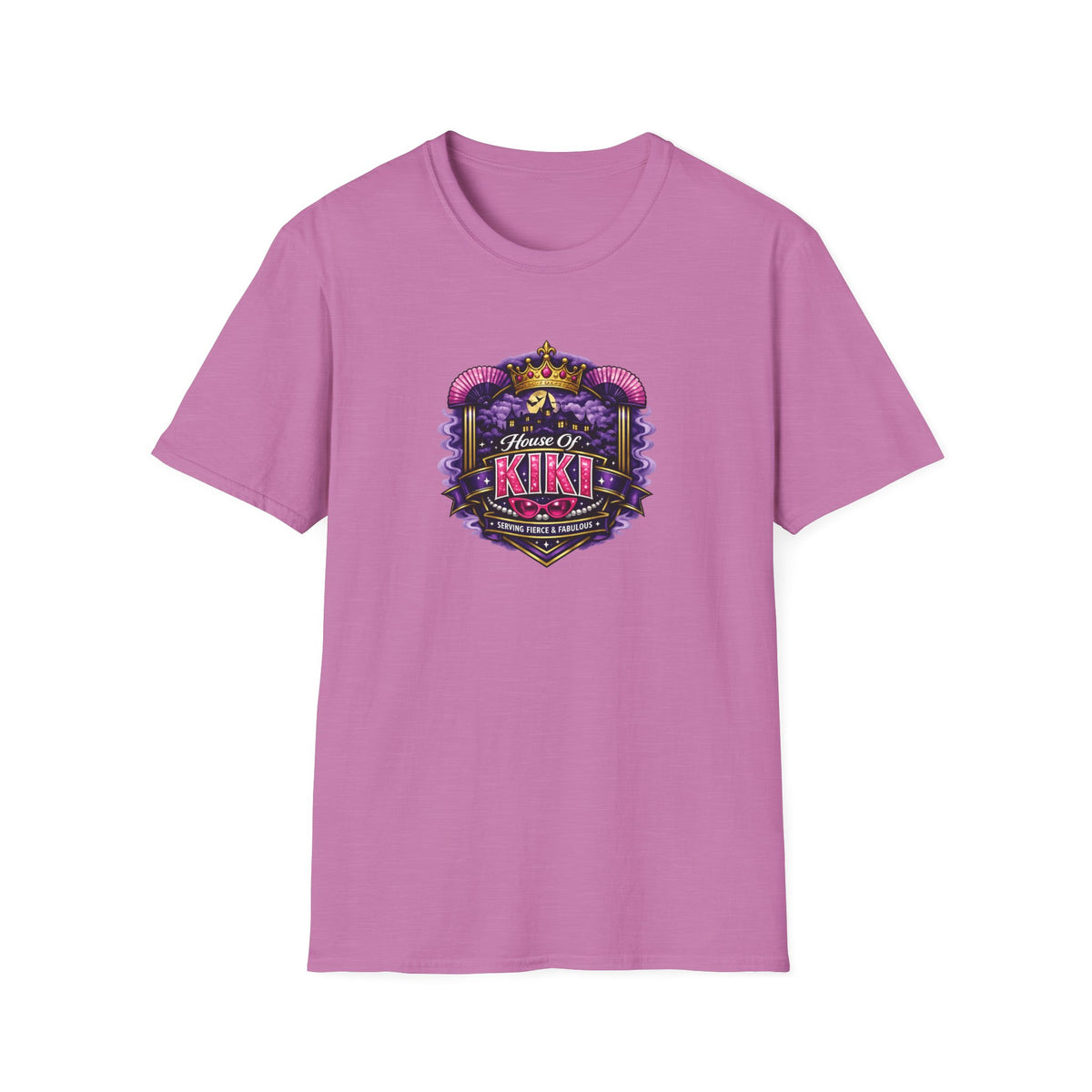 House of Kiki All In Jest Trivia Team T-Shirt – Regal Purple Crest Tee