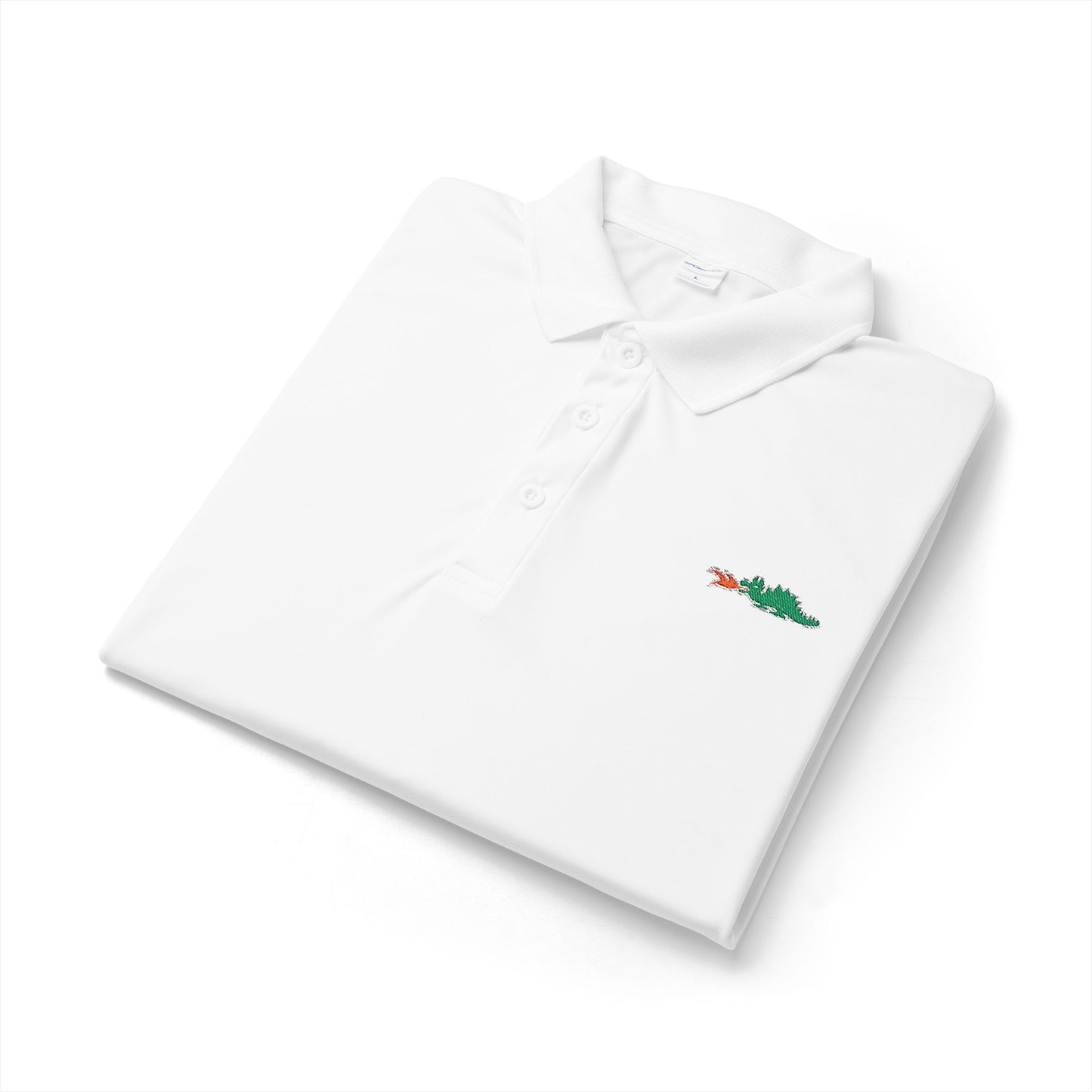 Braggin' Dragon - 1980s Sears - Men's Sport Polo - Embroidered