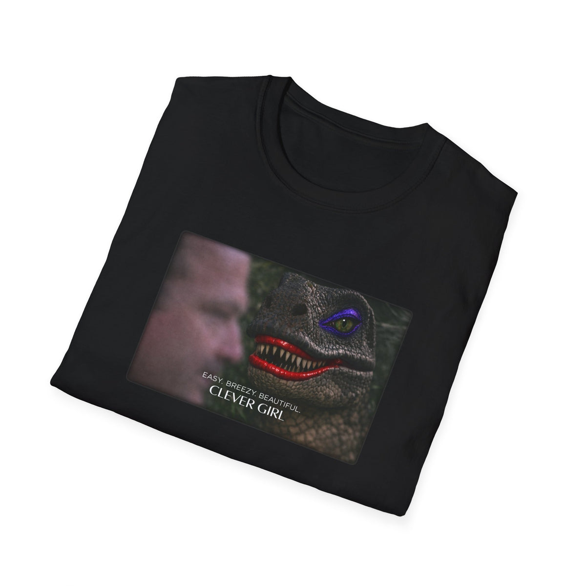 Jurrasic Park - Easy Breezy Beautiful - Clever Girl T-shirt