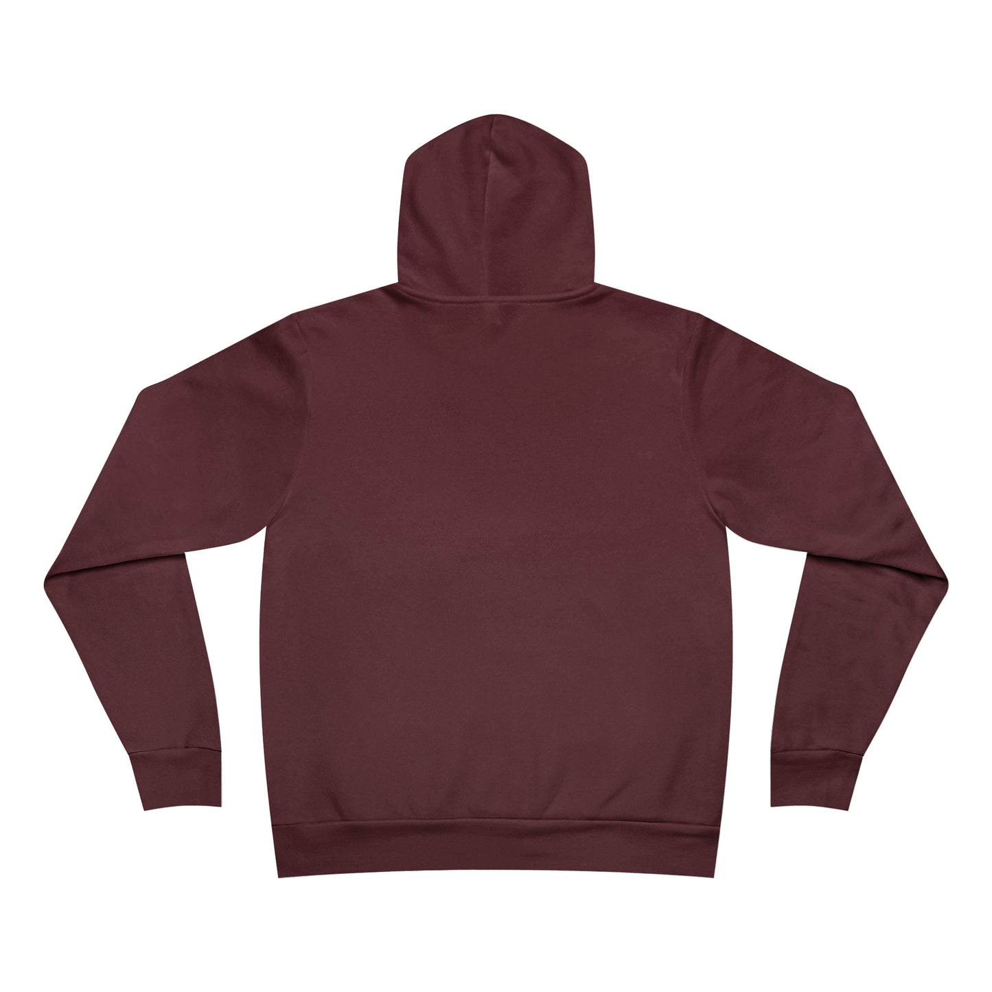 The Printify "Send Lawyers, Guns, and Money - Hoodie" is a maroon top featuring the text "SEND LAWYERS GUNS AND MONEY" in white, set against horizontal rainbow stripes. Crafted from premium Airlume cotton, this hoodie offers both comfort and style with its front pocket and white drawstrings.