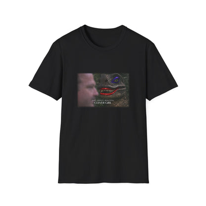 Dinosaur Face Graphic Tee — "Easy, Breezy, Beautiful" Retro Dino T-Shirt