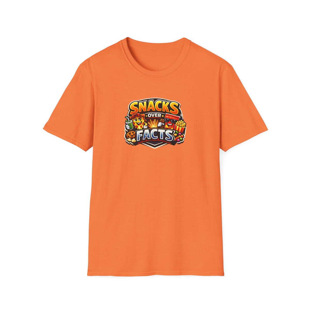 Snack Over Facts - All In Jest Trivia Team T-Shirt