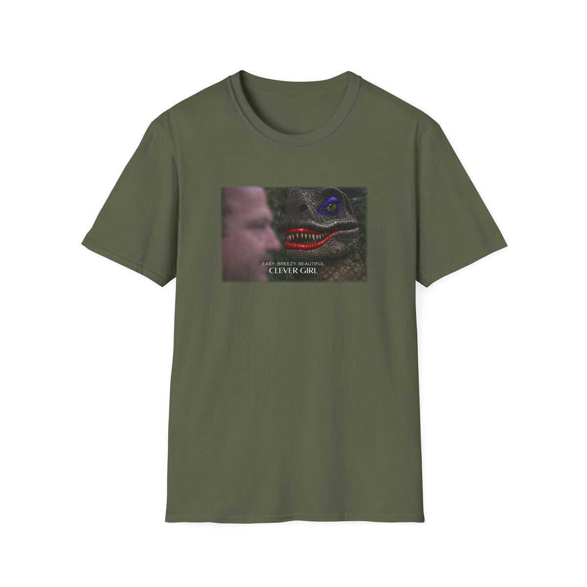 Jurrasic Park - Easy Breezy Beautiful - Clever Girl T-shirt