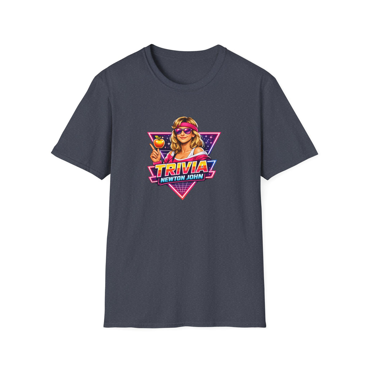 Trivial Newton John - All In Jest Trivia Team T-Shirt