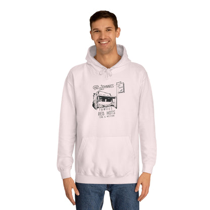 Fat Johnnie's Red Hots - Chicago - Unisex College Hoodie