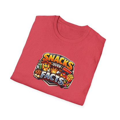 Snack Over Facts - All In Jest Trivia Team T-Shirt