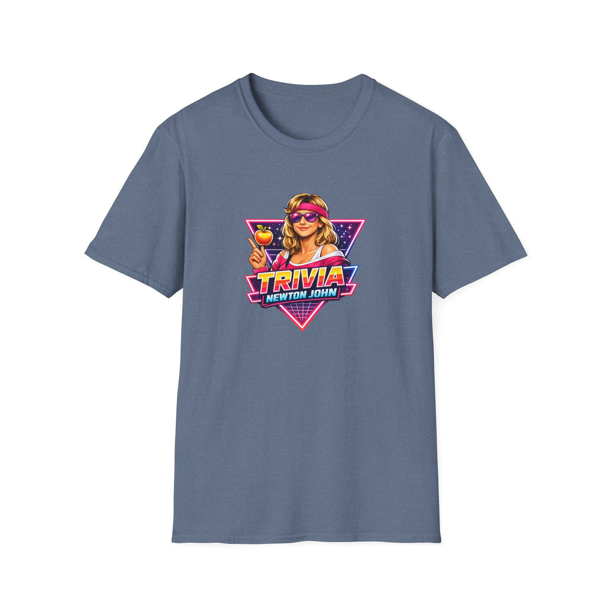 Trivial Newton John - All In Jest Trivia Team T-Shirt